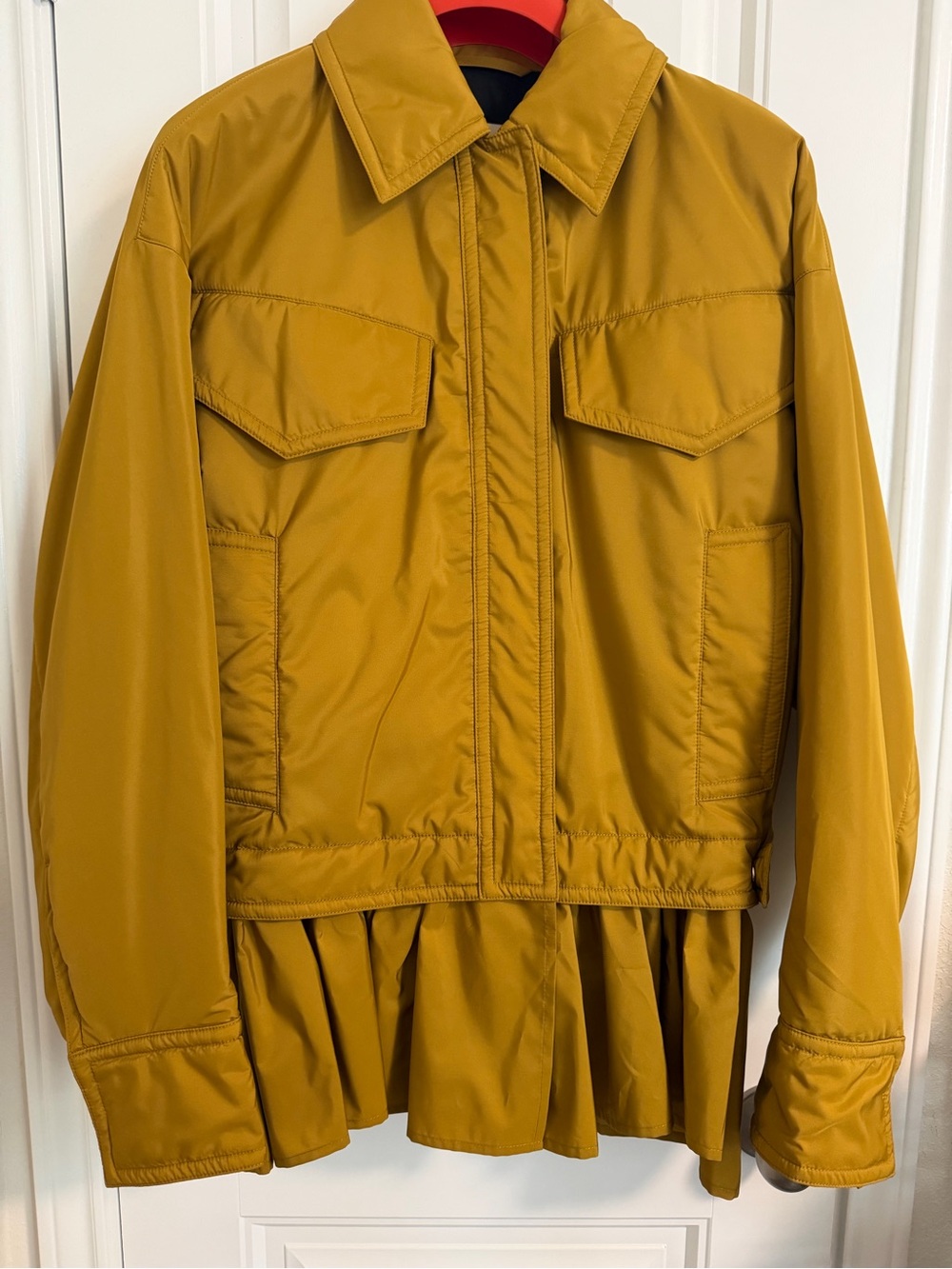 Khrisjoy Daffodil Field Jacket in Taffeta - Amber - IT 42 (small) NWT